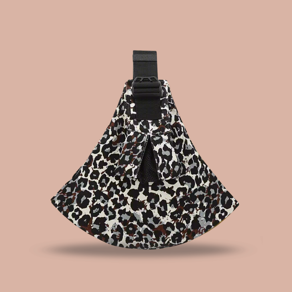 Mesh Shoulder Strap Leopard