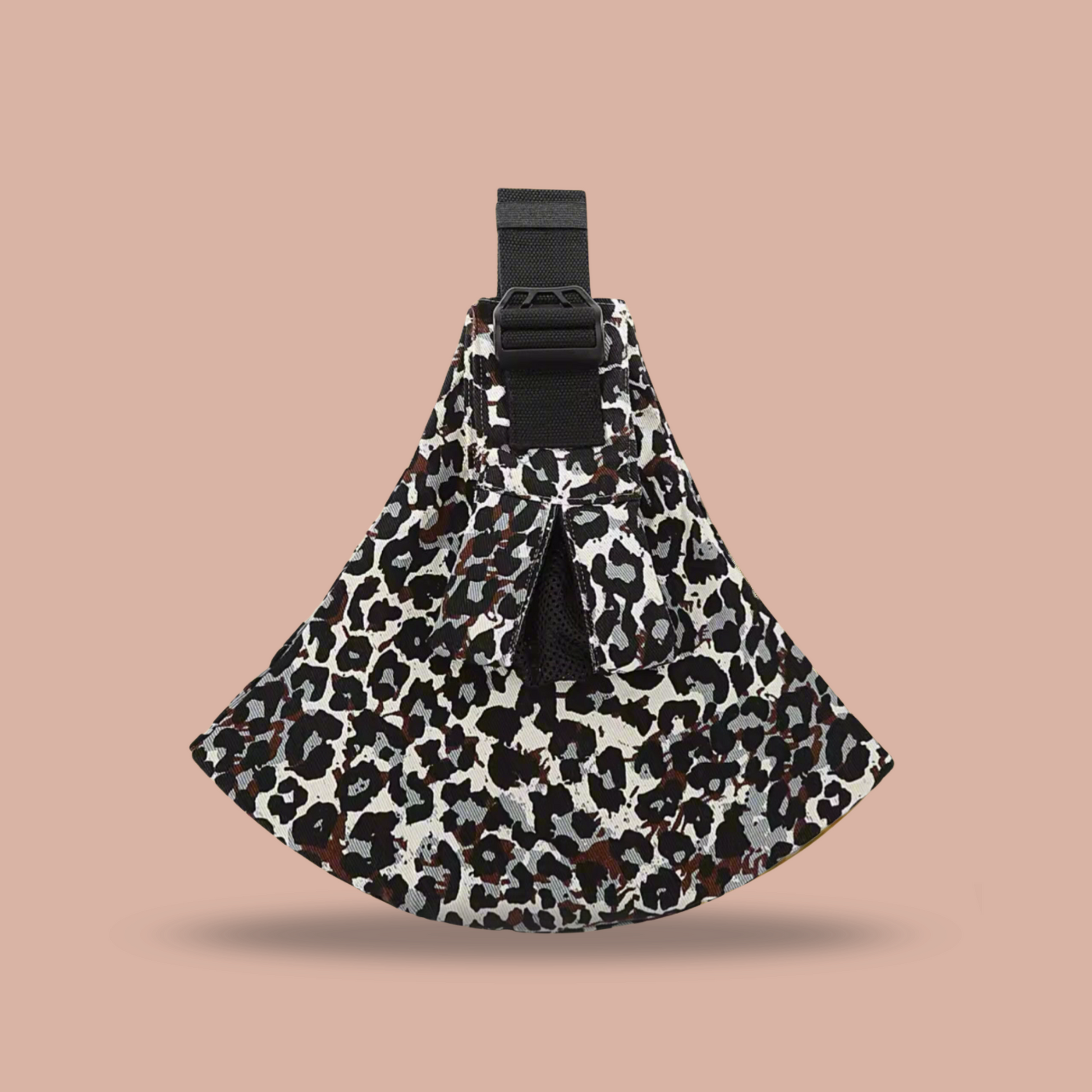 Mesh Shoulder Strap Leopard