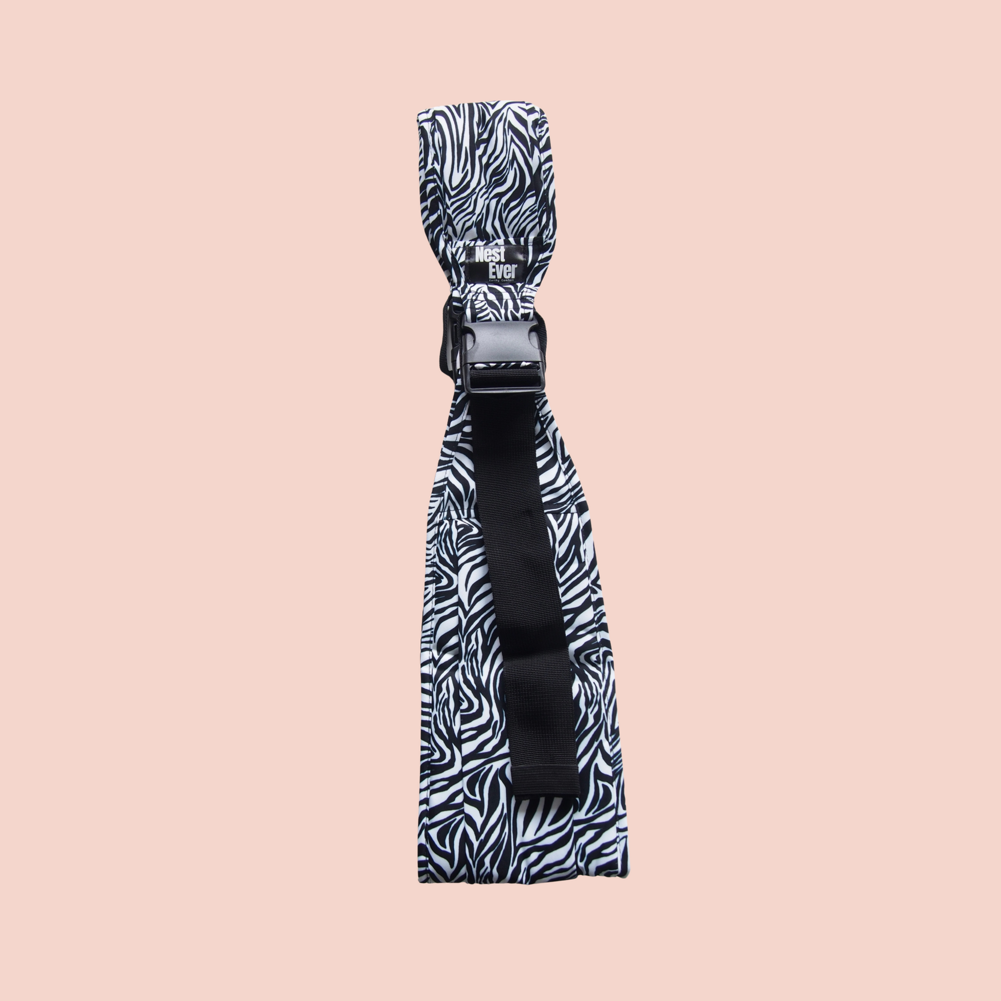 Zebra ergonomic baby carrier view - soft-structured carrier with adjustable straps