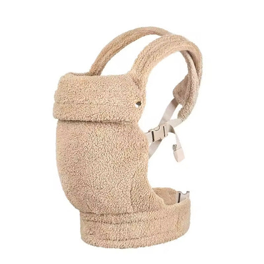 Teddy ergonomic baby carrier back view - soft-structured carrier with adjustable straps