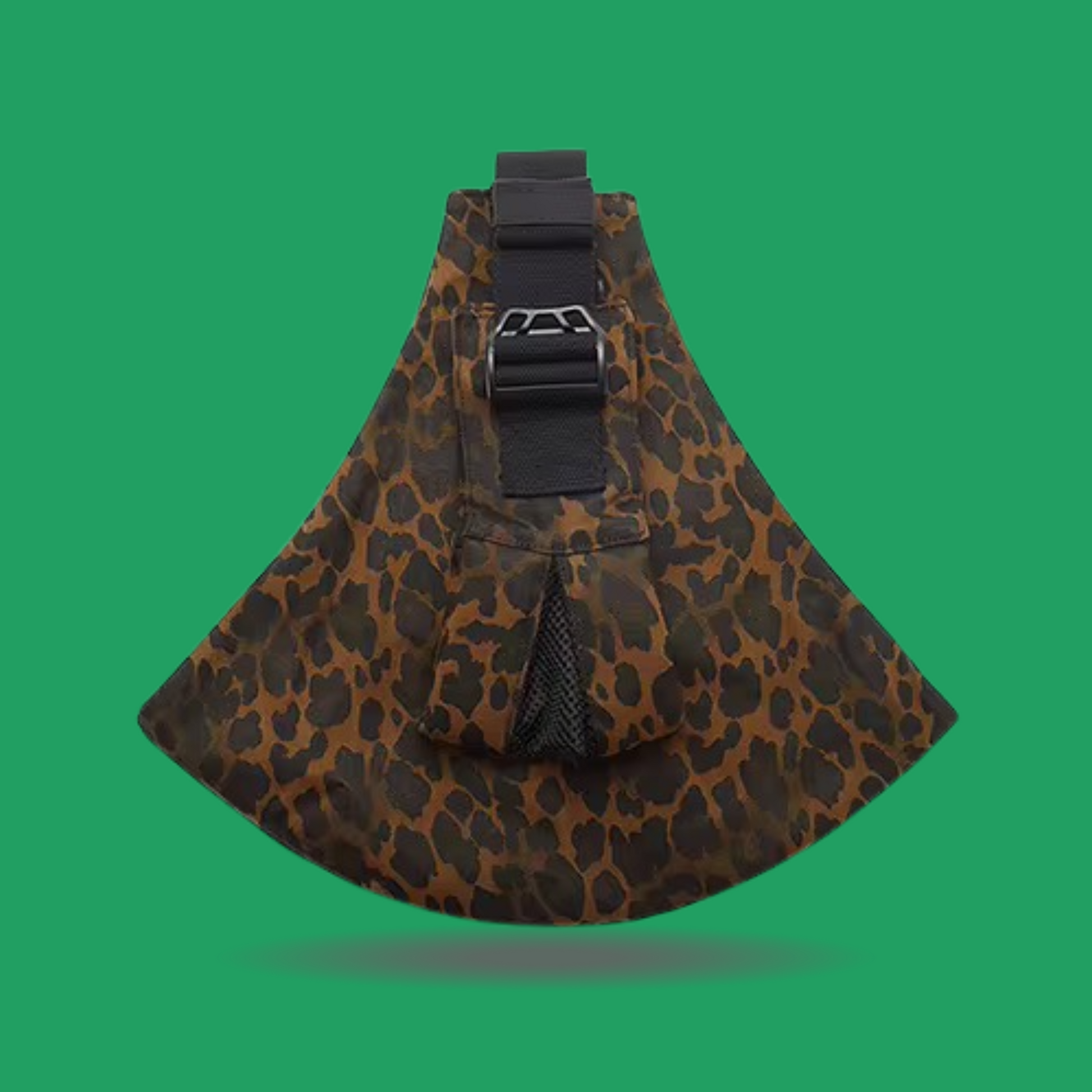 Mesh Shoulder Strap Dark Leopard