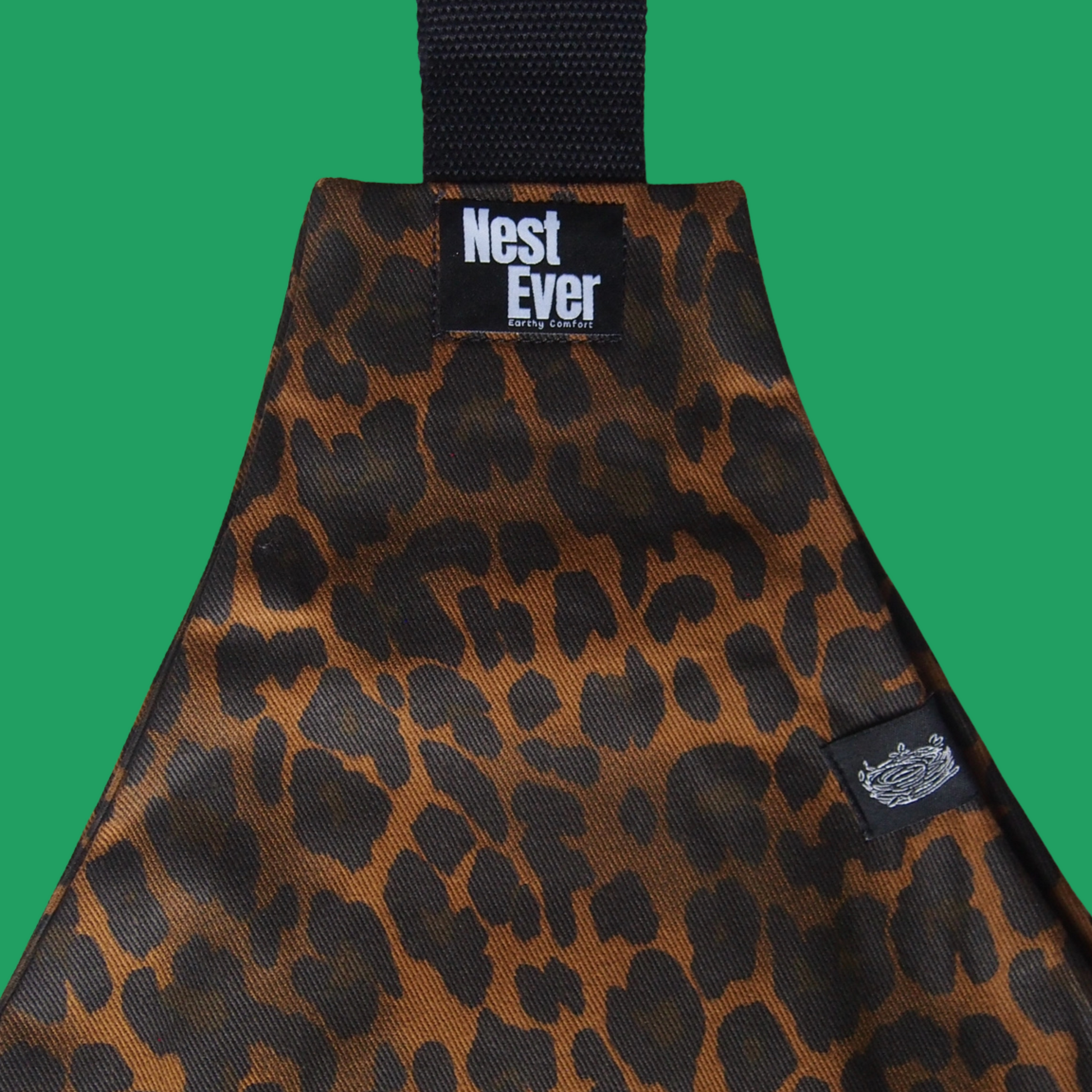 Mesh Shoulder Strap Dark Leopard