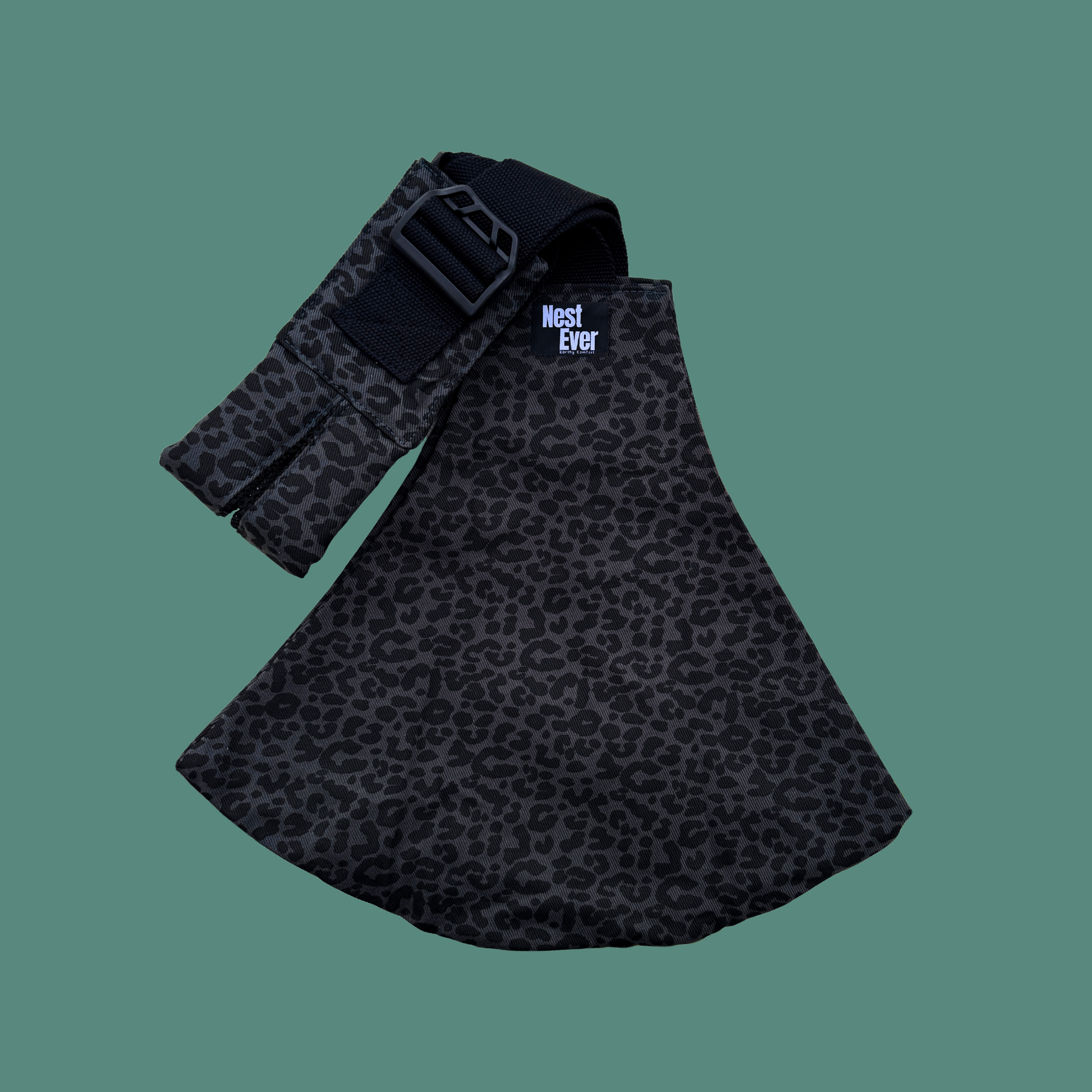 Mesh Shoulder Strap Grey Leopard